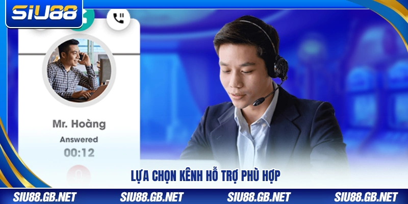 Liên Hệ Siu88 – Kết Nối Hỗ Trợ Nhanh Chóng Và Chuyên Nghiệp 3 Ưu tiên kênh hỗ trợ đáp ứng đúng nhu cầu