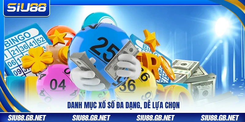 Xổ Số Siu88 – Cập Nhật Số Đa Đài Mỗi Ngày Cơ Hội Trúng Lớn 3 Kho xổ số đa dạng với cách chơi đơn giản